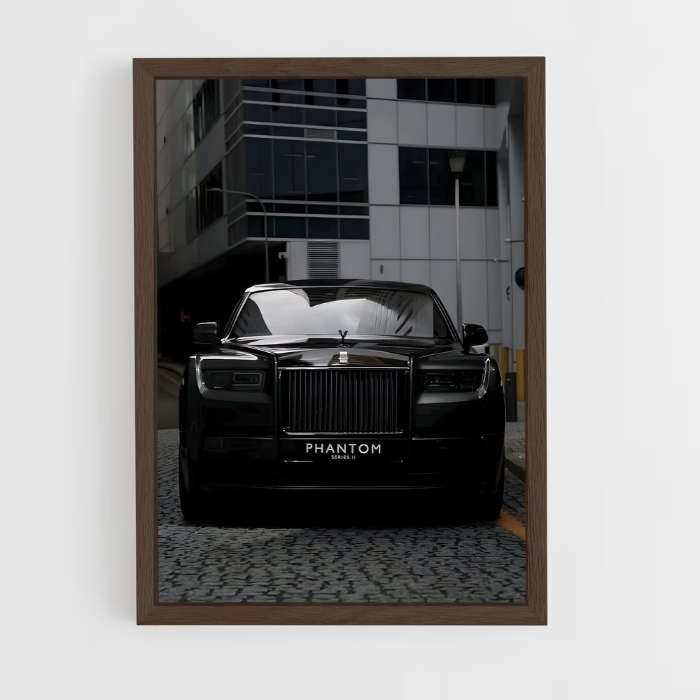 Poster Rolls Royce Noir Éblouissant – affiche Rolls-Royce (vue 5)